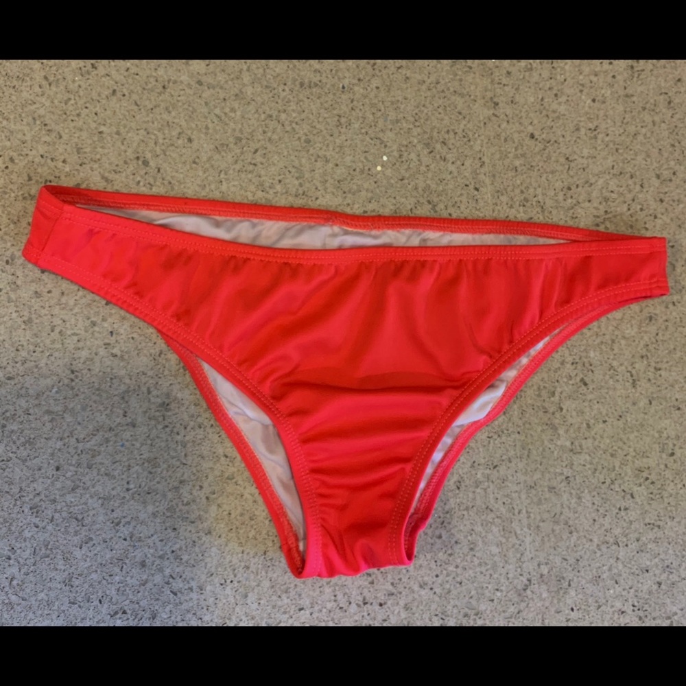 Neon Pink Swim Suit Bottoms